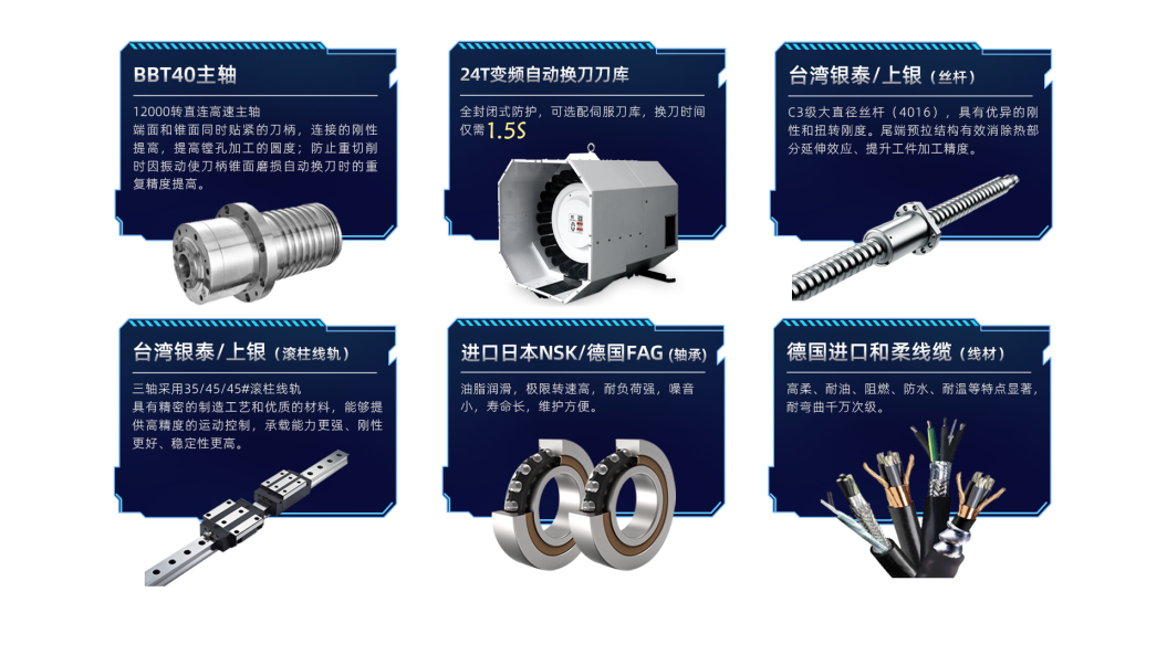 臺群精機T-V856S加工中心優(yōu)勢？