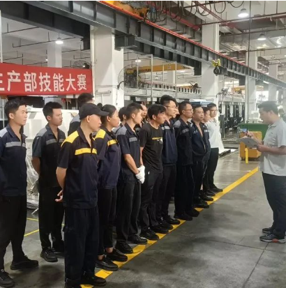 創(chuàng)世紀集團宜賓基地為2024年技能競賽獲獎人員頒獎
